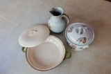 Casserole Dish, Pitcher and Pot