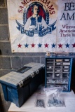 Toolbox with Contents and Parts Container with Contents