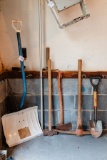 Shovels, Pick Axes, Sledge Hammer and Axe