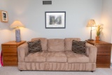 Queen Sleeper Sofa with Cushions