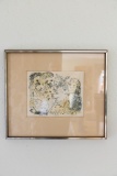 Irwin Rosenhouse Serigraph Mid Century Modern Art