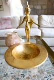 Egyptian Style Statue and Decor