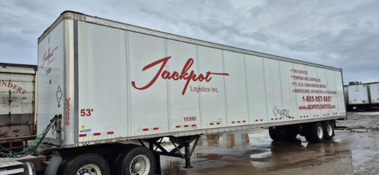 2015, VANGUARD, CVXP53, 53', TANDEM AXLE, VAN TRAILER