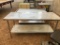 6' Nextel Stainless Steel Work Table