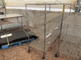 4 Shelf Wire Rack on Wheels