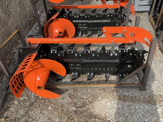 New Future Trencher Mini Skid Steer