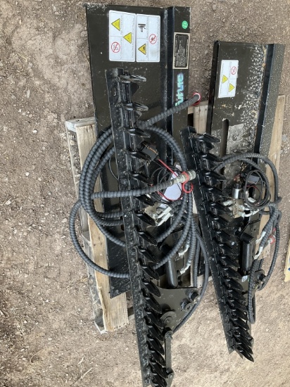 New Future Hedge Trimmer Skid Steer Attachment