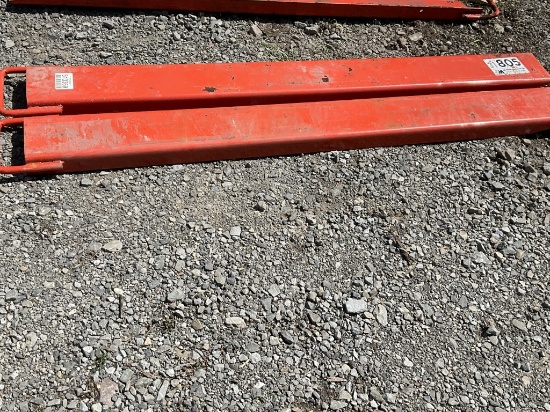 Set of Pallet Fork Extensions