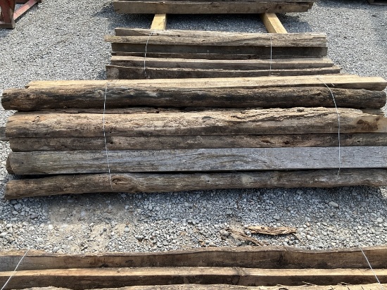Set of 23 7' Locust Posts