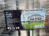 New 14' Bi Parting Gate With Deer