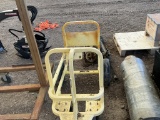 Yellow Rolling Cart