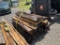 Set of 25 Locust Posts 7'6