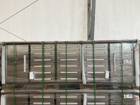 New 10' Toolbox with 18 Drawers & 2 Cab. SS