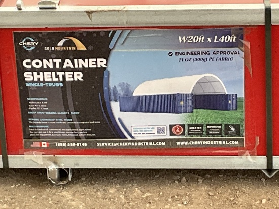 New Gold Mount Storage Shelter 20x40