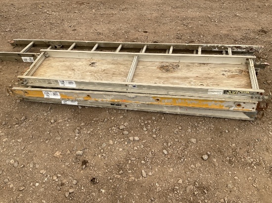 6' x 19" Aluminum Wood Walk Board