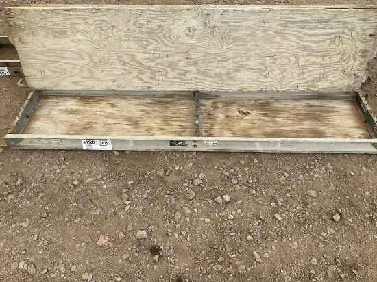 6' x 19" Aluminum Wood Walk Board