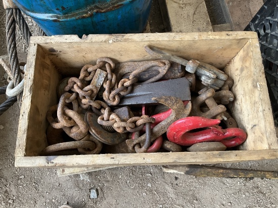 Box of Clevis Hooks Random Sizes
