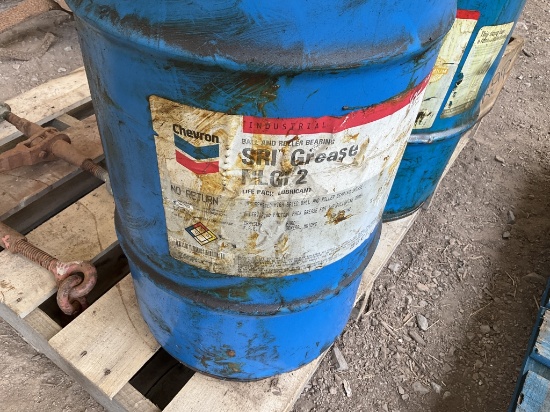 120 Lb Barrel of Liquid Grease