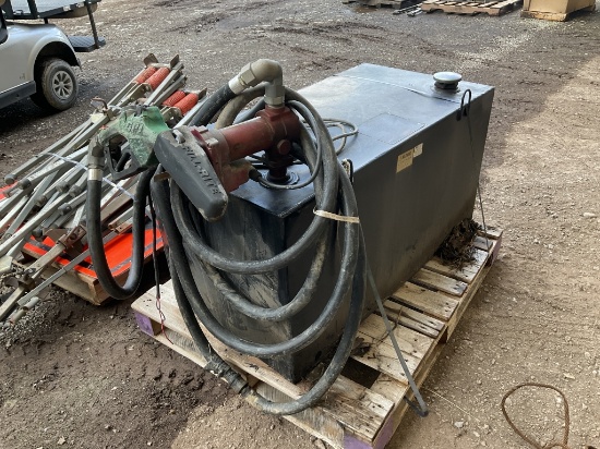 100 Gallon Fuel Tank with Pump