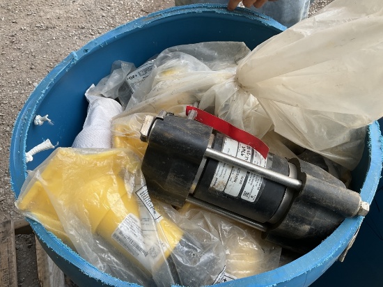 Barrel of Misc. Pipe Fittings
