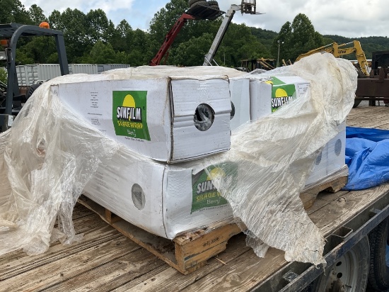 Lot of 12 Boxes of New Silage Wrap