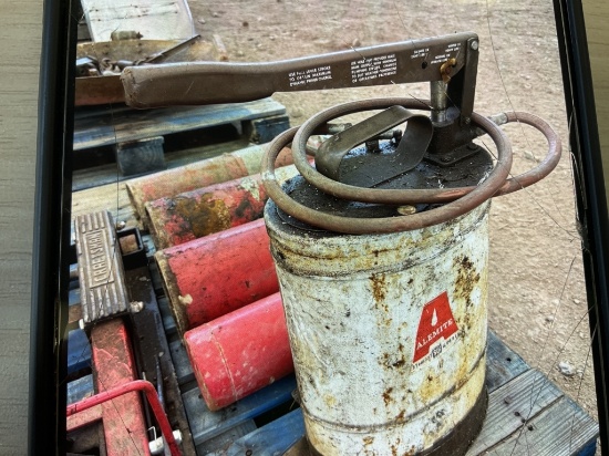 Antique Grease Pump