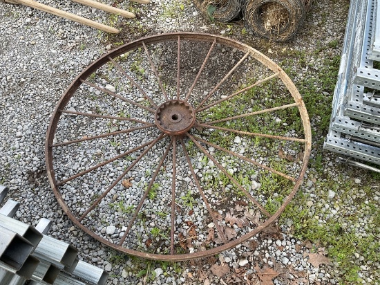 5' Vintage Wagon Wheel