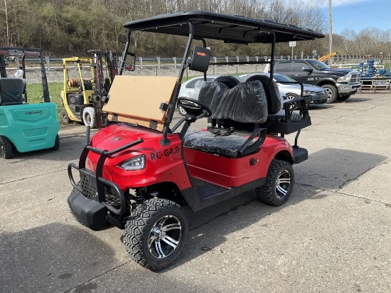 New Red RCG 4.0 Golf Cart