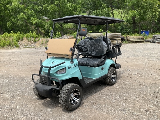 New Blue RCG 4.0 Golf Cart