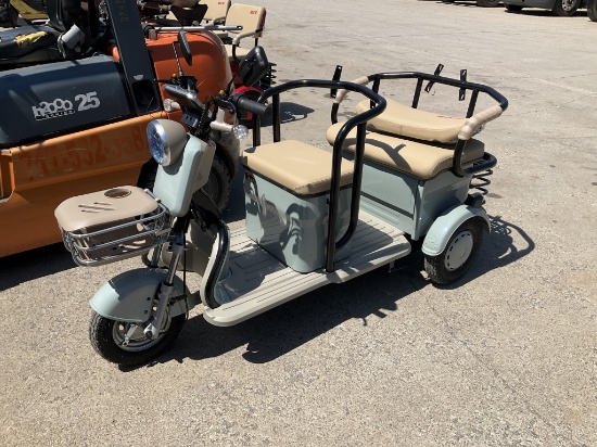New IRGC40 3 Wheel Electric Cart Green