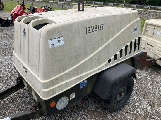 2011 185CFM Tow Behind Air Compressor