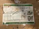 New All Metal 20' x 10' x 8' Chicken Coop