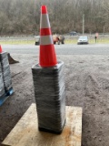 New Set of 25 Traffic Cones