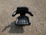 New Black Deluxe Tractor Seat