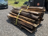 Set of 25 Locust Posts 7'6