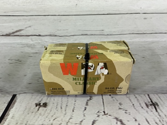 WPA 380 ACP 94 GR FMJ 50 Rounds