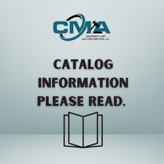 The Catalog is a guide ONLY.
