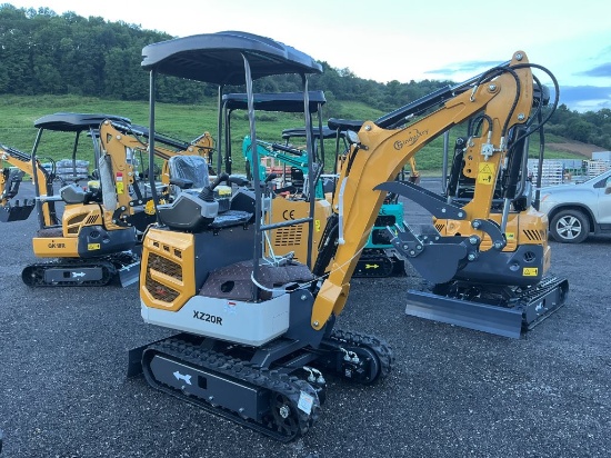 New AGT XZ20R Mini Excavator Yellow