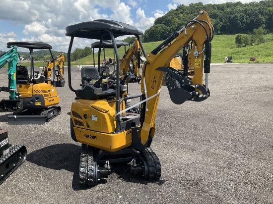 New AGT QK20R Mini Excavator Yellow