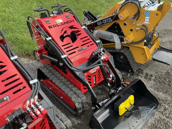 New SSL60 Mini Skid Steer Loader Red