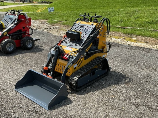 New SSL60 Mini Stand On Skid Steer Yellow