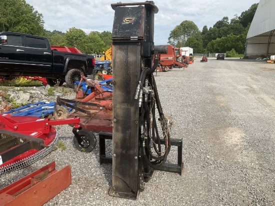 Heavy Duty Skid Steer Post Driver