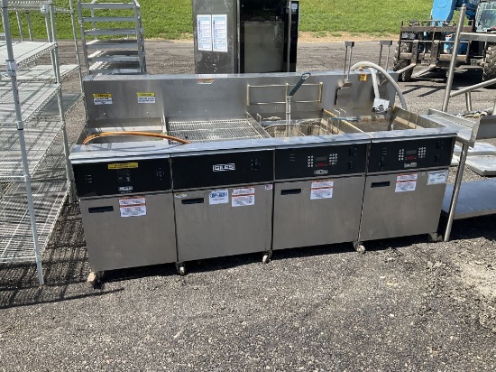 Lot of 4 Giles EOF 33 Fryers