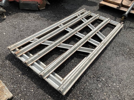 Lot of 2 Galvanized Gates