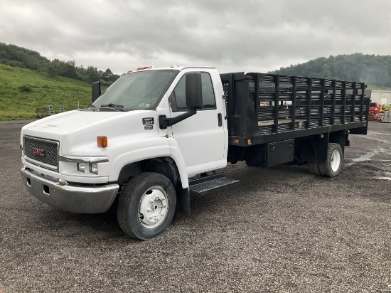 2007 GMC Top Kick C5500 Stake Body Truck