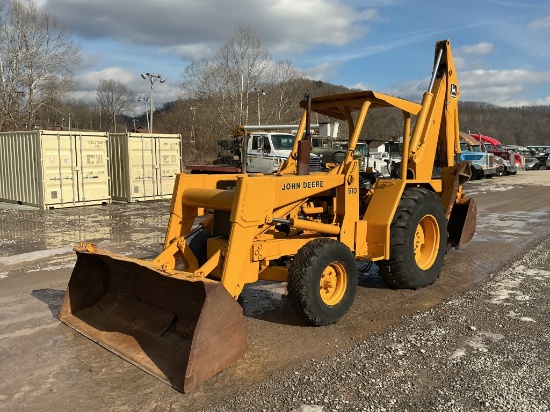 John Deere 510 Loader Backhoe