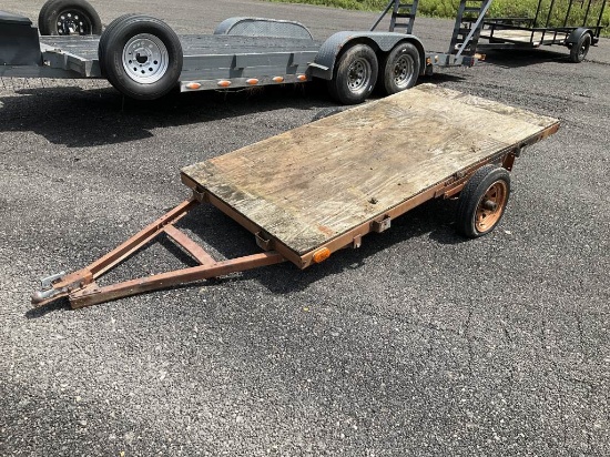 4' x 6' Flat Deck Trailer