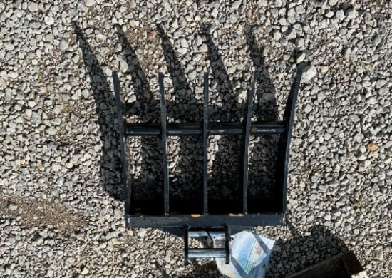 New Mini Excavator Rake Attachment
