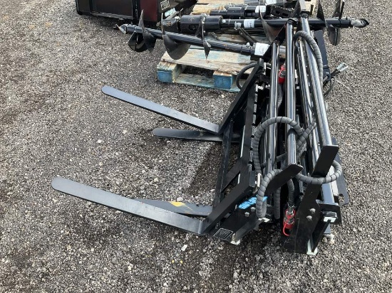 New Mini Skid Steer Hydraulic Side Shift Forks