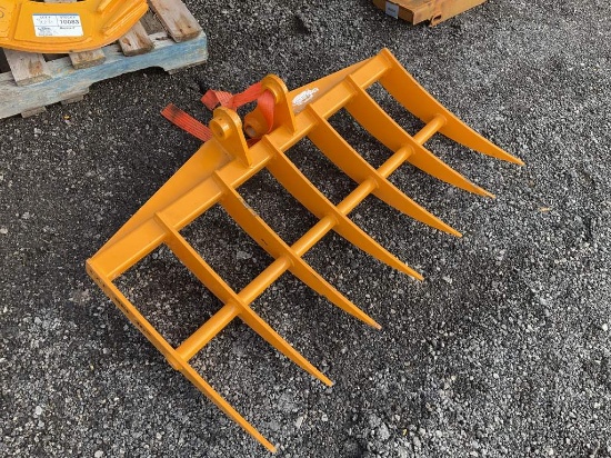 New CAT 303 Rake Attachment 46"